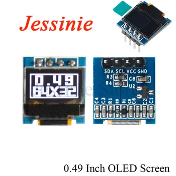 0,49 Инчов OLED-дисплей LCD модул Бяла 0,49 