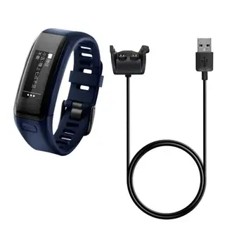 1 m USB-кабел за зареждане, кабел за захранване, основен зарядно устройство за Garmin Vivosmart HR Activity Tracker, фитнес гривна, бързо зарядно устройство