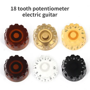 1 бр. капачка за писалки, електрически китари LP, капачка за регулиране на силата на звука за потенциометъра на 18 зъбите