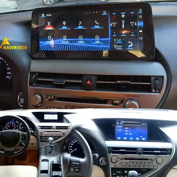12,3-инчов Автомобилен Радиоприемник GPS Навигация Стерео Android 11 Екрана, За LEXUS RX270 RX300 RX350 2009-2014 Мултимедиен Плейър CarPlay