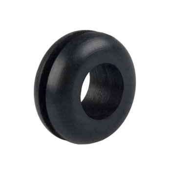 200 бр./лот, вътрешен диаметър 30 мм, черно-двупосочна защитна пръстен от PVC, гумено жично пръстен, макара изключване от претоварване от протичането на ток, Двустранен макара