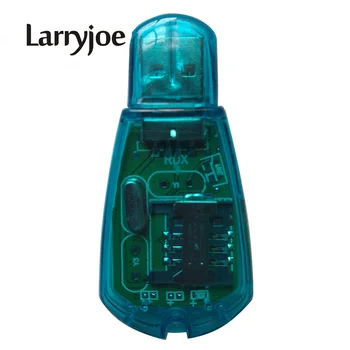 Larryjoe USB адаптер за четене на СИМ-карти от мобилен телефон SMS Редактиране Копиране на резервно копие на GSM CDMA син