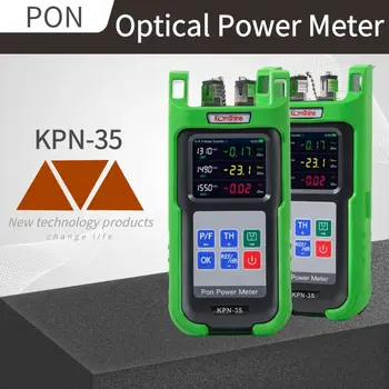 PON Влакна Измерване на оптична мощност KOMSHINE KPN-35 PON за EPON GPON APON, ONT за 1310, OLT за 1490/1550 нм Безплатна Доставка