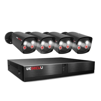 WESECUU висококачествен комплект за видеонаблюдение системи за сигурност и видеонаблюдение видеонаблюдение ip камера камери de seguridad камера за сигурност