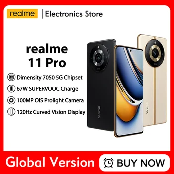Глобалната версия на realme 11 Pro 100-Мегапикселова суперсовременная помещение 6,7 