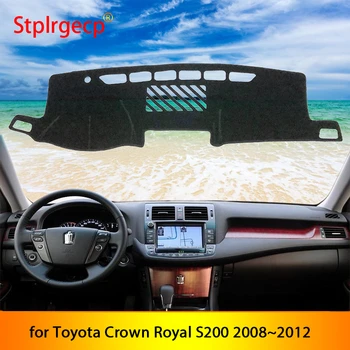 за Toyota Crown Royal S200 2008 ~ 2012 Противоскользящий подложка за арматурното табло, Козирка, Подложка за арматурното табло, автоаксесоари 2009 2010 2011 (