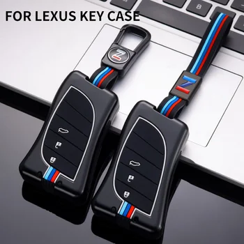 Калъф за ключове на Кола от с сплав, Калъф за Lexus ES LC LS NX UX RC LX IS RX и т.н., 3 И 4 Бутона, Калъф за авто ключ, Аксесоари за защита на