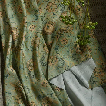 Качествени материали за шиене от изкуствени памук, с цветен принтом tela, плат за рокли-ризи рокли
