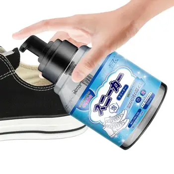 Комплект пяна за почистване на обувки Премахва избелващ гел за обувки, мръсотия за пералня и преносими маратонки, пеноочиститель за обувки