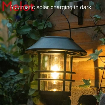 Слънчев, с монтиран на стената лампа на открито водоустойчив градина вила външно декорация на стени външни атмосферни светлини