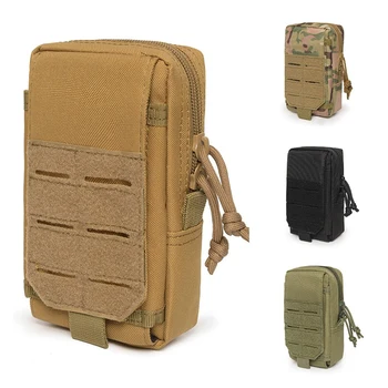 Тактически кобур Molle, военна поясная чанта, градинска мъжка чанта за инструменти EDC, Жилетка, портфейл, джоб за мобилен телефон, ловно компактна чанта Оксфорд