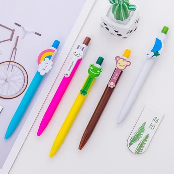 химикалка писалка 36шт на едро творчески корейски дръжки за печат в детска офиса на Студентите използват черна блажна писалка за писане на Училищните инструменти