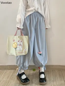Японски Вельветовые Панталони в стил Кавайной Лолита