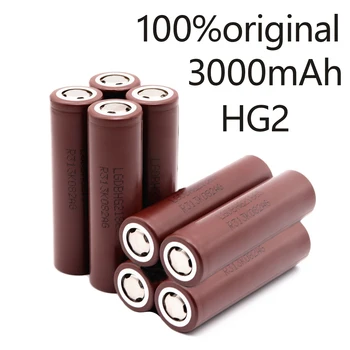 100% neue Original HG2 18650 3000mAh batterie 18650 hg2 3,6 V entladung 20A gewidmet Für hg2 Power akku + ladegerät
