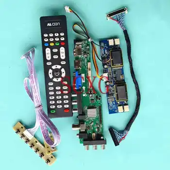 3663 Такса цифров контролер DVB Подходящ за LTM190EP03 LTM190EX 30 Pin, LVDS DIY Комплект USB VGA AV, RF, HDMI-Съвместим 1280*1024 19 