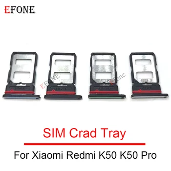 50 бр. За Xiaomi Redmi K20 K30 K40 K50 K60 K60E Pro Ultra Gaming 4G 5G Тава За SIM-карти Слот за Притежателя Гнездо за Адаптер за резервни Части За Ремонт на