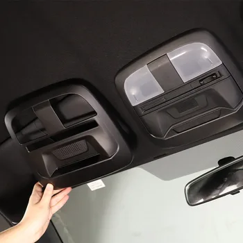 ABS Въглеродни влакна/матиран черен за Subaru BRZ 2022, рамка за предната лампа за четене, декоративна стикер, аксесоари за интериора