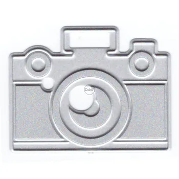 DzIxY Camera Кръгли Щанци за Рязане на Метал за Направата на Картички Комплекти на Печати За Подпечатване на Хартия Альбомные Занаяти 2023 Нови Шаблони Шаблони