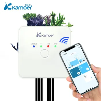 Kamoer KWC Wifi Автоматично попълване на запасите на вода Устройство за смяна на вода, Безжичен оптичен Сензор за ниво на течността Потопяема помпа за Аквариум