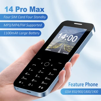 MKTEL 14 PRO MAX Функция на телефона, Четири Sim-карти в режим на готовност 2,4 