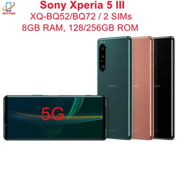 Sony Xperia 5iii 5 iii 5G с две Sim-карти, XQ-BQ52 XQ-BQ72 6,1 