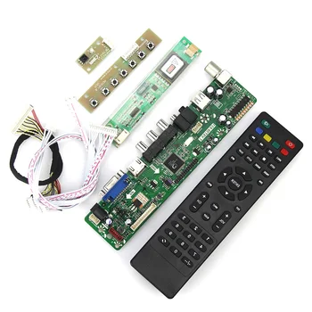 T. VST59.03 Такса водача LCD/led контролер за LTN121W1-L03 (ТВ + HDMI + VGA + CVBS + USB) LVDS за повторно използване на лаптоп 1280x800