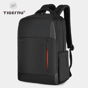 Tigernu Нов Многофункционален Противоугонный Мъжки Раница, Чанта за Зареждане чрез USB, Пътни Раници, Мъжки Раница За Лаптоп, Чанта за тийнейджъри, Раница