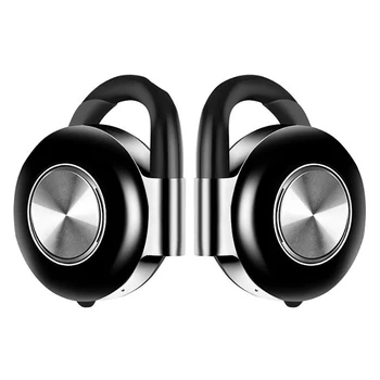 TWS Bluetooth Слушалка 5.0 Безжична Бинауральная Стерео Спортна Подвесная Слушалки V5