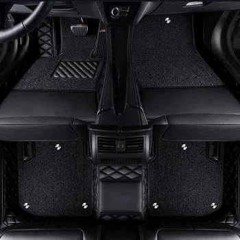 Автомобилни постелки по поръчка за Mitsubishi Pajero Sport 2011-2018 Детайли на интериора, аксесоари за автомобили, двуслойни подвижни