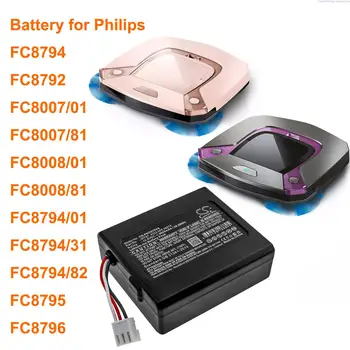 Батерия GreenBattery2600mAh за Philips FC8794, FC8792, FC8795, FC8796, FC8007/01, FC8008/01