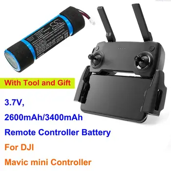 Батерията на дистанционното управление OrangeYu 2600 mah/3400 mah за DJI Mavic mini Controller