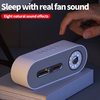 Високоговорители Bluetooth с бял шум, с устройство за изключване на звука на сън от време, с устройство за релаксация, сън за дете, възрастни, пътувания в офис