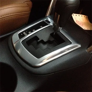 За Mazda CX-5 Капака на скоростна кутия за Защита на вътрешността на колата ABS Хромирани стикер Аксесоари За стайлинг на коса 2012 2013 2014 2015