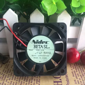 За Nidec D06R-12tm 6015 12V 0.11 a 6 см охлаждащ вентилатор