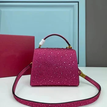 Луксозни дизайнерски Дамски чанти от телешка кожа с хайвер, чанта през рамо за жени, дамски Чанти през рамо дамски чанти-месинджър