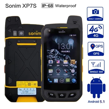 Оригинален Sonim XP7S 4,0 Инча, 3 GB RAM И 64 GB ROM 13MP 4G LTE IP68/IP69 Водоустойчив Мобилен телефон Snapdragon 615 ПР Смартфон