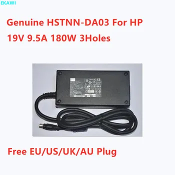 Оригинален Адаптер за променлив ток, HSTNN-DA03 19V 9.5 A 180 W с 3 дупки HSTNN-LA03 HSTNN-SA03 0415B19180-M За Зарядно за лаптоп HP