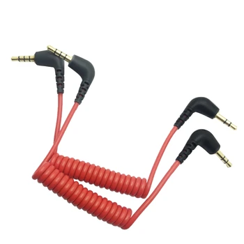 Преносимото кабел-адаптер 3.5 мм TRS 3,5 мм TRRS за RODE SC7 SC2 By Video MIC Wireless GO