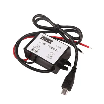 Стъпка надолу преобразувател на постоянен ток от 8-50 В до 5, почивен кабел Micro USB, стъпка надолу захранващ адаптер